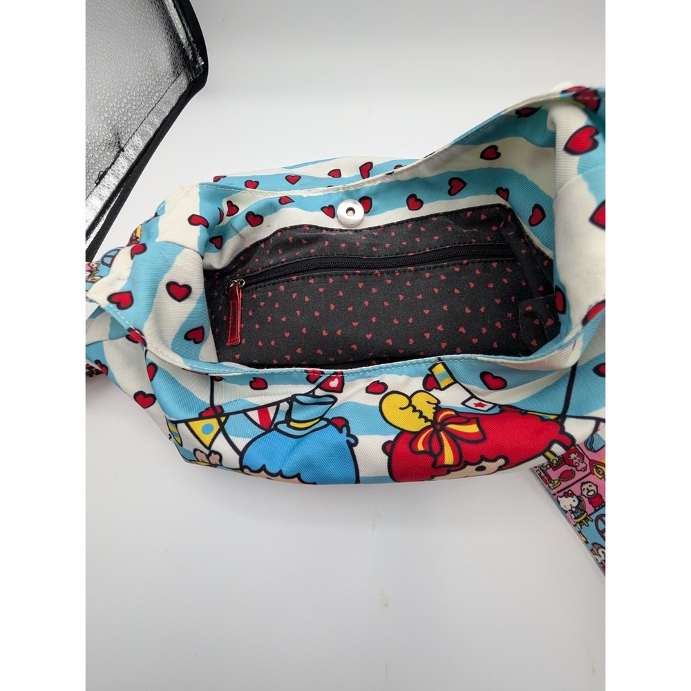Loungefly Hello Kitty Sanrio 50th Anniversary Circus Tote Shoulder Bag 2010 - Picture 8 of 12